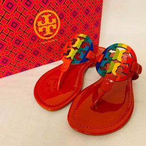 Tory Burch Flat Sandals SZ 8,5; 9